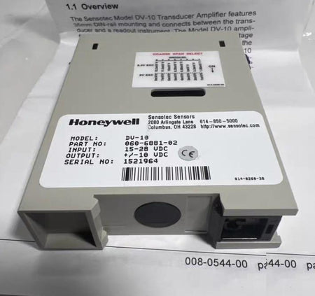 Honeywell Sensotec DV-10 060 -6881-02
