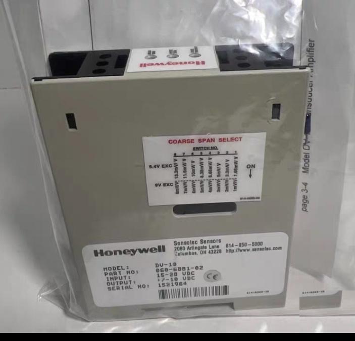 Honeywell Sensotec DV-10 060 -6881-02
