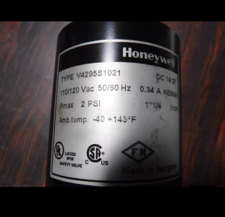 Honeywell V4295S1021 - 1 1 4 110 120V
