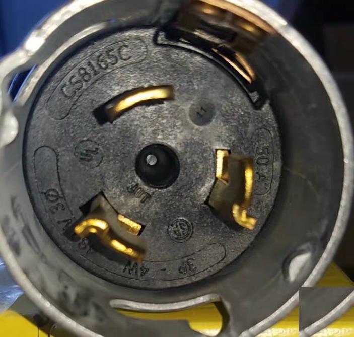Hubbell CS8164C CS8165C Twist-lock Plug 50A 3 Phase 480V CS8164C 3 1300RMB CS8165C 10 1086RMB