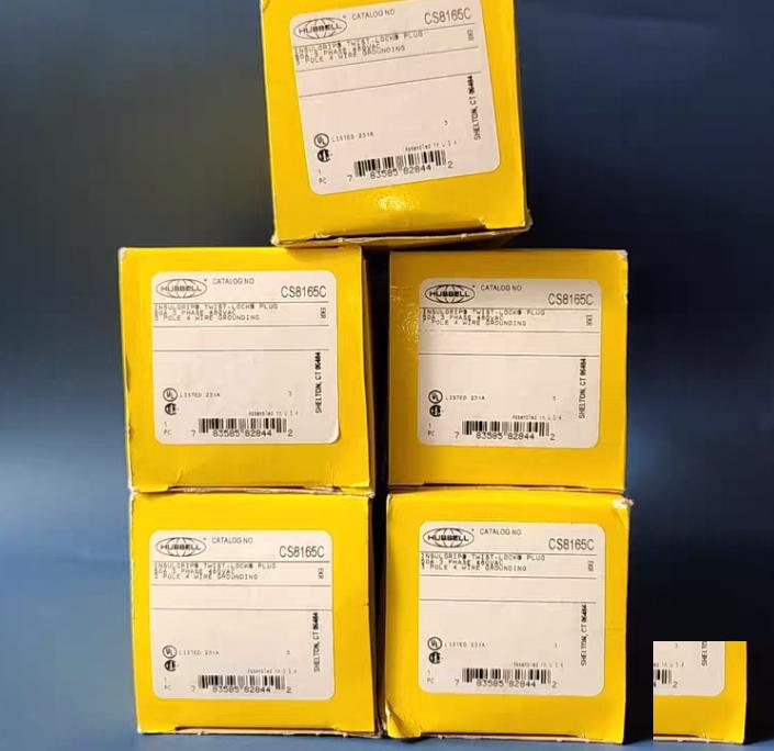 Hubbell CS8164C CS8165C Twist-lock Plug 50A 3 Phase 480V CS8164C 3 1300RMB CS8165C 10 1086RMB