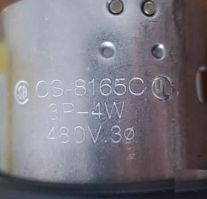 Hubbell CS8164C CS8165C Twist-lock Plug 50A 3 Phase 480V CS8164C 3 1300RMB CS8165C 10 1086RMB