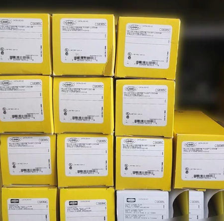 Hubbell CS8365C 50A 250VAC 10 Brand Hubbell Wiring Device-KellemsCatalog ID CS8365CLocking Devices Twist-Lock® Industrial Male Plug 50A 3-Phase Delta 250V AC 3-Pole 4-Wire Grounding Non- NEMA Screw Terminal Black and White