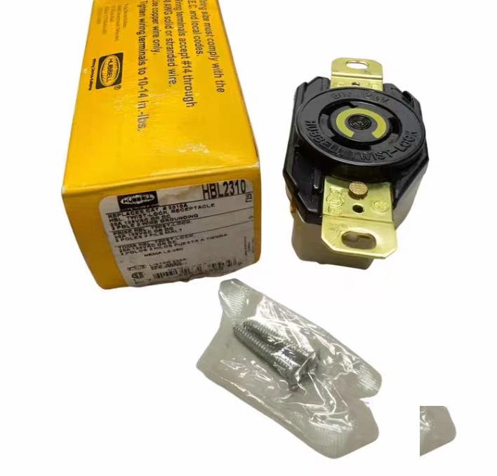 Hubbell HBL2310 Twist-Lock Receptacle 20A 125V 2-P 3-W NEMA L5-20R 120
