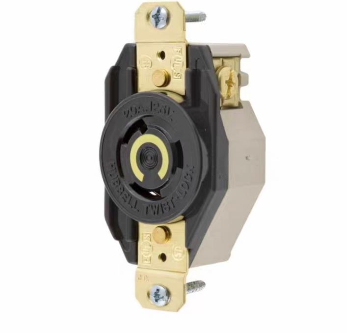 Hubbell HBL2310 Twist-Lock Receptacle 20A 125V 2-P 3-W NEMA L5-20R 120