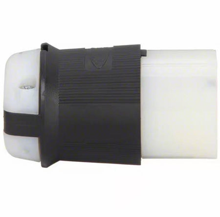 Hubbell HBL2743 HBL2745 30A 3-Phase Delta 600V AC 3-Pole 4-Wire Grounding L17-30R FLANGE INLET