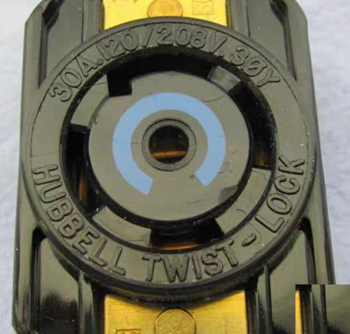 Hubbell HBL2810 HBL2811 HBL2813 HBL2815 HBL2820 HBL2821 30A 3PH 120 208V 277 480VNEMA L21-30 HBL2820 13