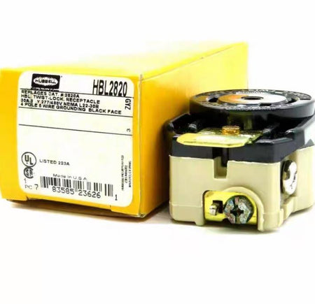 Hubbell HBL2810 HBL2811 HBL2813 HBL2815 HBL2820 HBL2821 30A 3PH 120 208V 277 480VNEMA L21-30 HBL2820 13