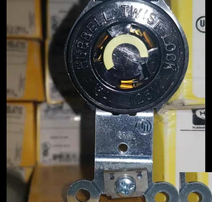 Hubbell HBL4700 HBL4710 15A 125V 3 250 380 HBL4700 20 HBL4710 18