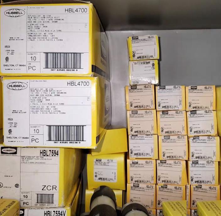 Hubbell HBL4700 HBL4710 15A 125V 3 250 380 HBL4700 20 HBL4710 18