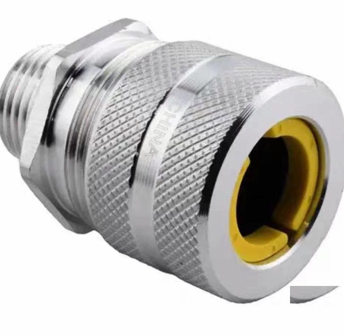 Hubbell SHC1027 Hubbell SHC1027 Kellems Wire Management Cord Connectors Straight Male Aluminum 1 2 Hub 0 50-0 63 Diameter