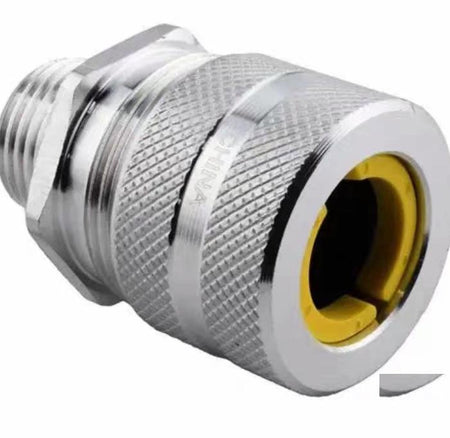 Hubbell SHC1027 Hubbell SHC1027 Kellems Wire Management Cord Connectors Straight Male Aluminum 1 2 Hub 0 50-0 63 Diameter