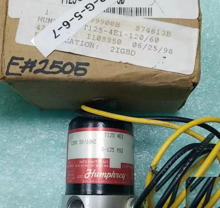 Humphrey T125 4E1 120V 0 125 PSI 1