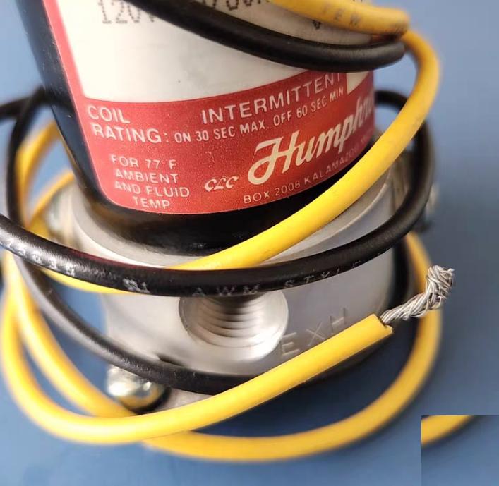 Humphrey T125 4E1 120V 0 125 PSI 1