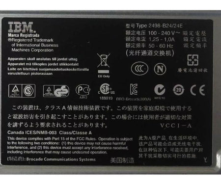 2498-24E 24-Port 8-Port 45W0391