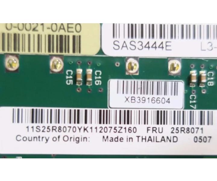 4-Port PCI-E 25R8071 25R8070 SAS3444E