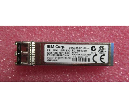 FTLF8528P2BCV-IK 850nm 150m 8Gbps 78P1660 31P1630