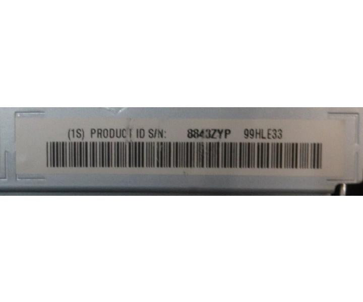8843-ZYP HS20 SL8RW 8GHz 512MB