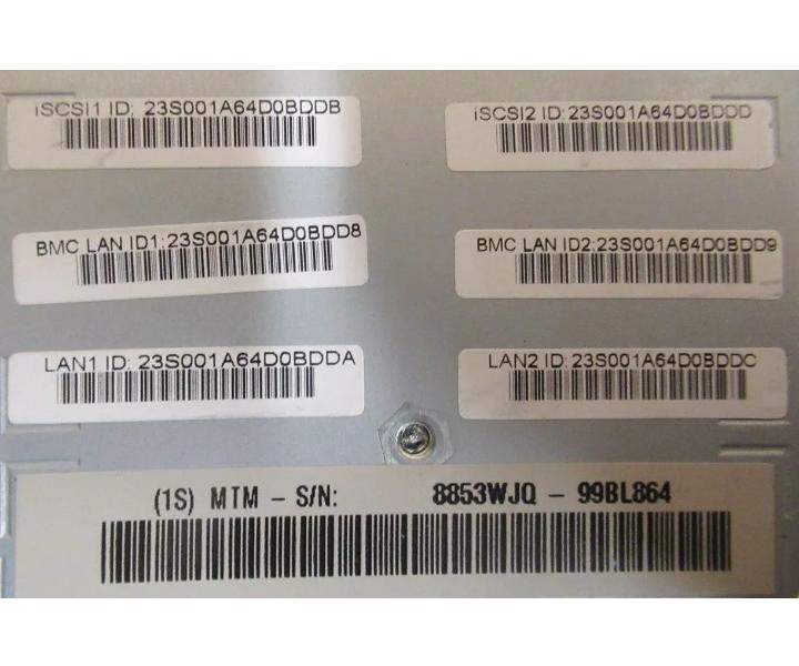 8853-WJQ Quad-Core HS21 E5430 66GHz
