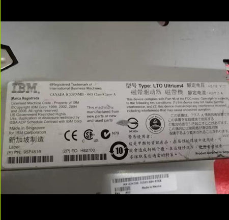 IBM LTO UITRIUM 4-H          46X6071   IBM