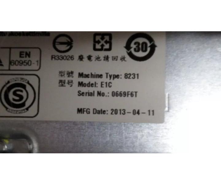8231-E1C Power7 55GHz 128GB
