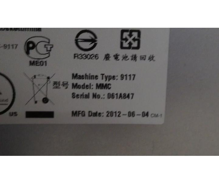 9117-MMC Power7 3GHz 256GB