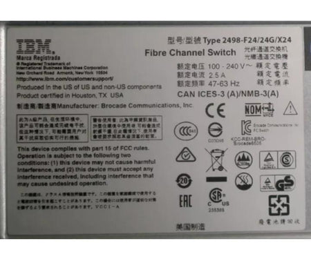 SAN24B-5 2498-X24 12-Port 16Gb