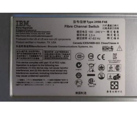 SAN48B-5 2498-F48 48-Port 16Gb