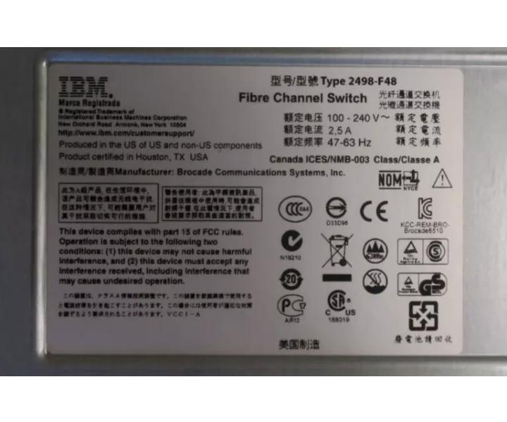 SAN48B-5 2498-F48 48-Port 16Gb