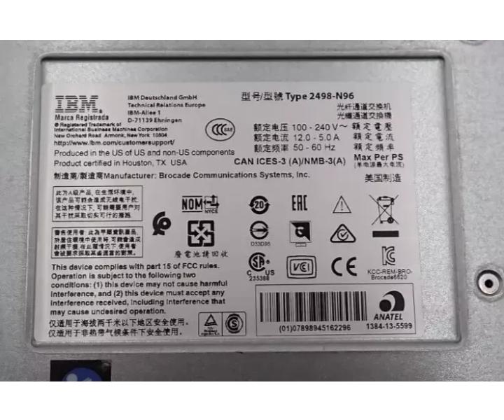 SAN96B-5 48-Active 2498-N96 16Gb