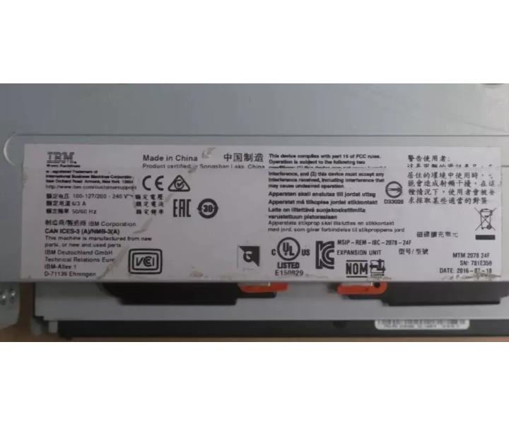 2078-24F V5000 01AC559 600GB 2xPS