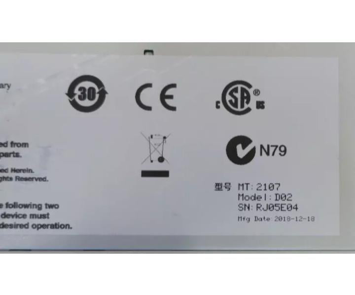 2107-D02 DS8000 600GB