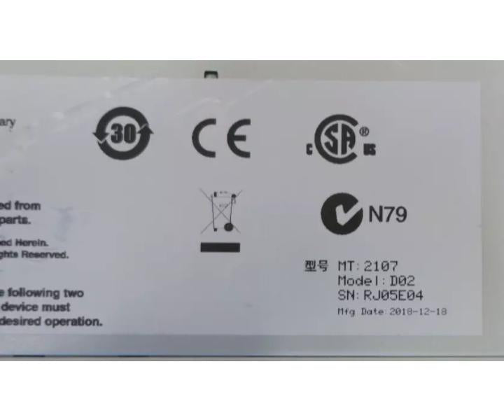 2107-D02 DS8000 600GB