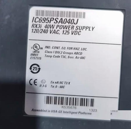 IC695NIU001-ACAB IC695ETM001IC695CMM002IC694ALG223IC694ALG392IC694MDL660IC694MDL754IC695CHS016 GE GE