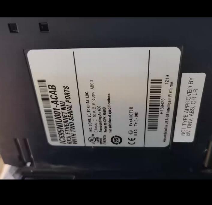 IC695NIU001-ACAB IC695ETM001IC695CMM002IC694ALG223IC694ALG392IC694MDL660IC694MDL754IC695CHS016 GE GE