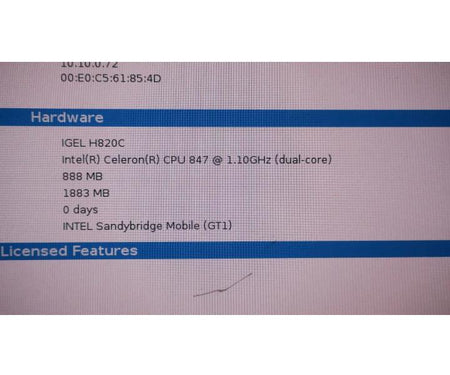 H820C 10GHz 908MB