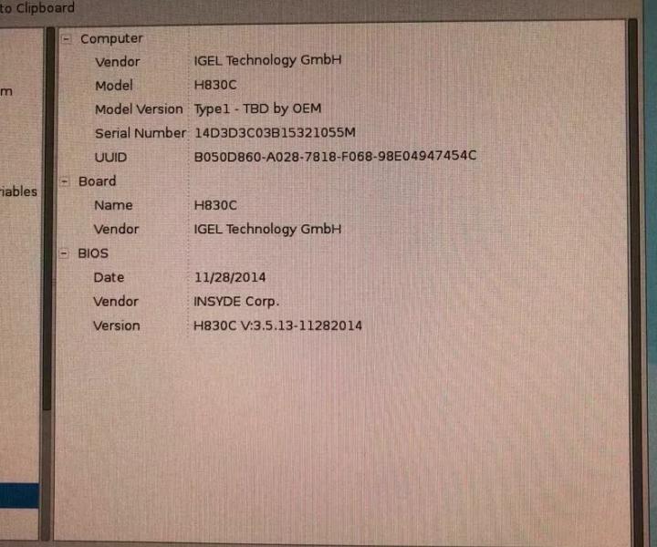 H830C J1900 99GHz