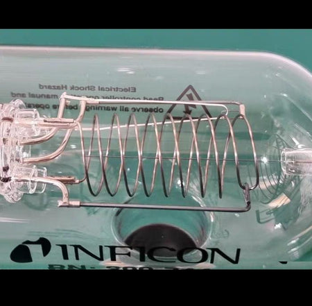 INFICON BAG052 Glass HOT ION Gauge P N 399-744 DN 25 ISO-KF 8 10