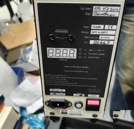 INSTRUTEK TC65M ScanSense PM205 30℃-650℃