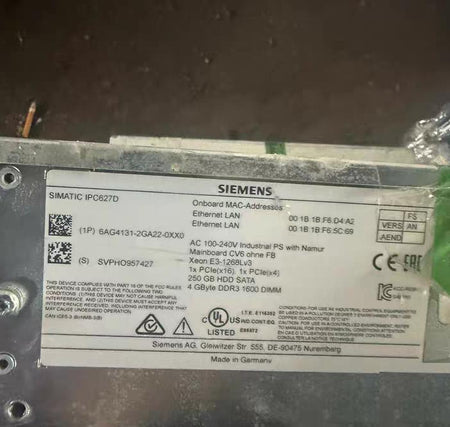 IPC627D 6AG4131-2GA10-2 X