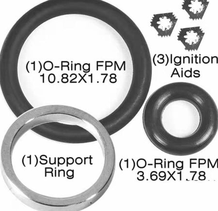 Inficon 351-995 MPG400 IKR050351-994 MPG40X IGNITION TOOL SET351-998 MPG400 REPAIR KIT 2550RMBPKR251 351-999 Inficon MPG400 FPM-sealed Maintenance Kit includes support centering ring seals ignition aid