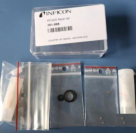 Inficon 351-995 MPG400 IKR050351-994 MPG40X IGNITION TOOL SET351-998 MPG400 REPAIR KIT 2550RMBPKR251 351-999 Inficon MPG400 FPM-sealed Maintenance Kit includes support centering ring seals ignition aid