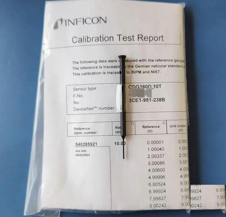 Inficon 3CE1-951-238B Inficon Inc CDG160D 10 Torr 16-KF EtherCAT Wide Range Vacuum Gauge 6