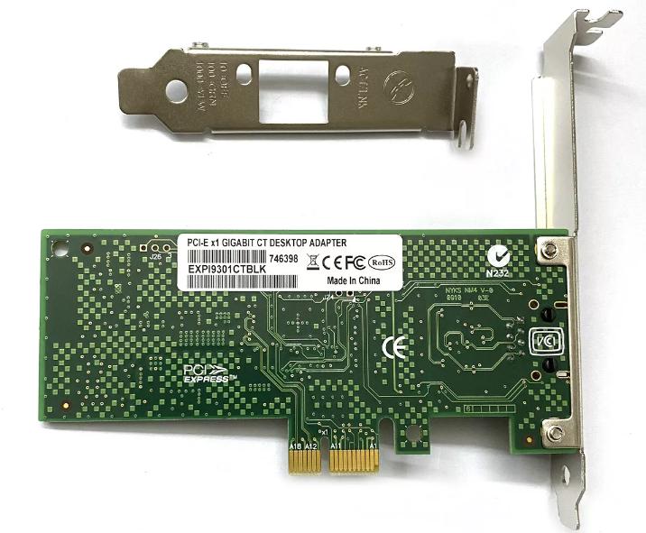 PCI-E EXPI9301CTBLK 1000Mbps