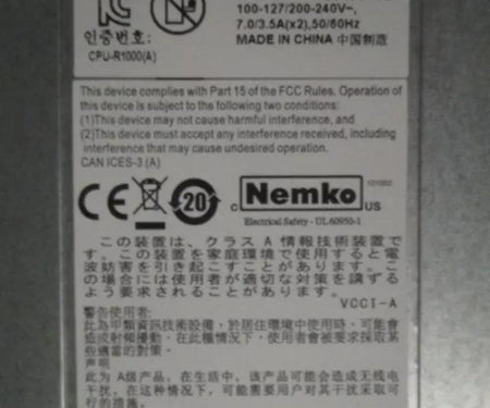 E5-2667v4 R1000 2GHz 750W