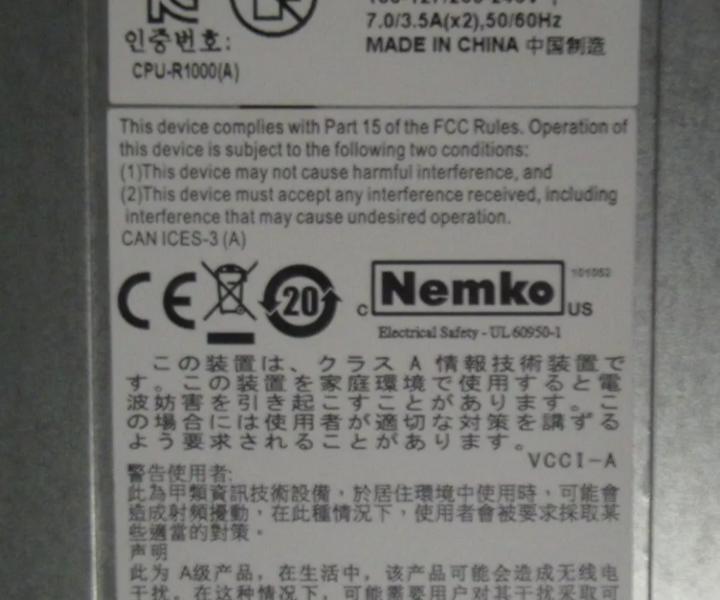 E5-2690 R1000 9GHz 32GB DDR3