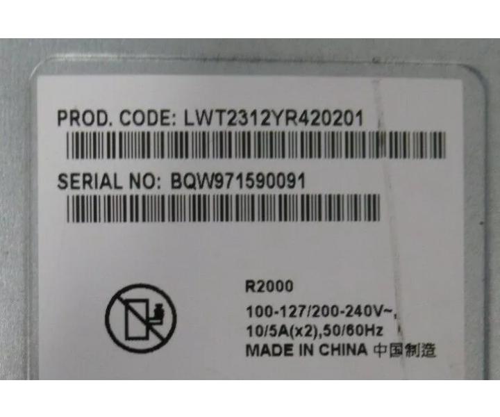 E5-2620V4 R2000 2xXeon 10GHz 384GB DDR4 240G