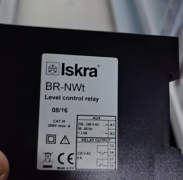 Iskra BR-NWt CE 230-240V AC 50 60Hz 3VA