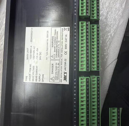 JRCS JACOM-22 MAIN UNIT 100018901 4 -2034500021H 100 110V -1-5A 24vdc