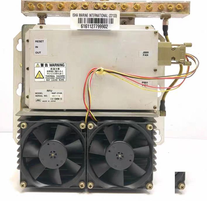 JRC NAF-214A RFU Diplexer Thermal Hazard Touching 0411116